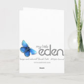 "The Koala cuddle" Portrait Fine Art Card Karte (Rückseite)