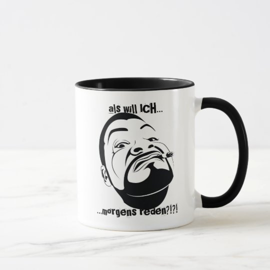 The Koksman in the morning Tasse