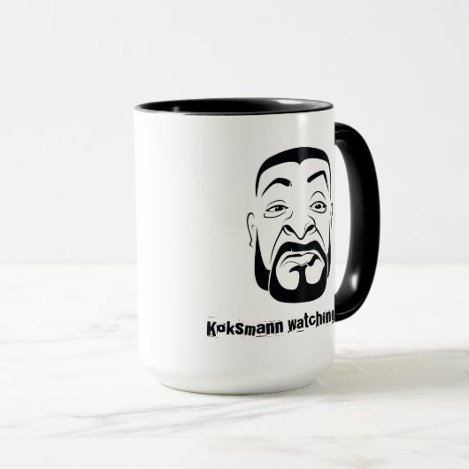 The Koksmann Watching You! Tasse (VorderseiteRechts)