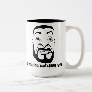 The Koksmann Watching You! Zweifarbige Tasse