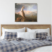 The Kongouro from New Holland by George Stubbs Leinwanddruck (Insitu (Schlafzimmer))