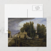 The Konigsbrucke on Konigsstrasse, Berlin, 1835 Postkarte (Vorne/Hinten)