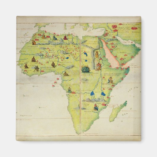The Kontinent of Africa Magnet (Vorne)