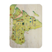 The Kontinent of Africa Magnet (Vertikal)