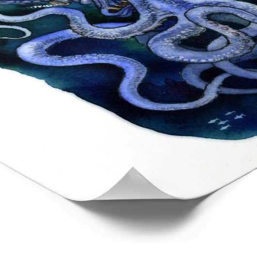 The Kraken Poster (Ecke)