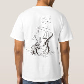 The Kraken wieder lesen sich! T-Shirt (Rückseite)