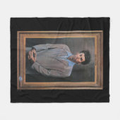 The Kramer Portrait Fleecedecke (Vorderseite (Horizontal))