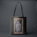The Kramer Portrait Tasche<br><div class="desc">This iconic image, famously known as "The Kramer, " captures the essence of everyone’s favorite "hipster doofus" from the legendary sitcom Seinfeld. Featuring Cosmo Kramer in his signature vintage style, this portrait is more than just a piece of TV history—it's a statement of eccentric elegance and "Kramerica" pride. Whether you're...</div>
