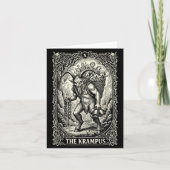 The Krampus Tarot Card Goth Witchy Black Pajamas C Karte (Vorderseite)