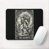 The Krampus Tarot Card Goth Witchy Black Pajamas C Mousepad (Mit Mouse)