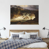 The Labro Falls Leinwanddruck (Insitu (Schlafzimmer))