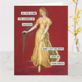 The Ladder of Success Karte (Gelbe Blume)