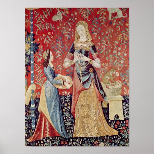 The Lady and the Unicorn: 'Smell' Poster (Vorne)