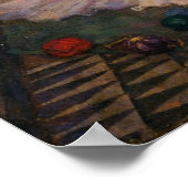 The Lady of Shalott Looking at Lancelot Poster (Ecke)