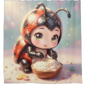 The Ladybug and the Hidden Nectar Kingdom.1 Duschvorhang (Vorderseite)
