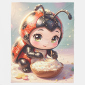 The Ladybug and the Hidden Nectar Kingdom.1 Fleecedecke (Vorderseite)