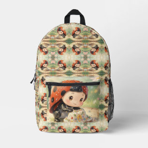 The Ladybug and the Hidden Nectar Kingdom Bedruckter Rucksack
