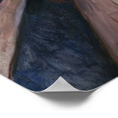 The Ladys On the Bridge (1903) von Edvard Munch Poster (Ecke)