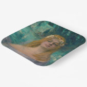 The Lake Fairy Princess (von Kimon Loghi) Pappteller (Gewinkelt)