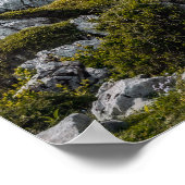 The Lakes of Covadonga, Asturias, Spain travel Poster (Ecke)