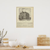 The Lakeside Building, Chicago Poster (Küche)