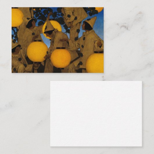 The Lantern Bearers, 1908 von Maxfield Parrish Mitteilungskarte (Vorne/Hinten)