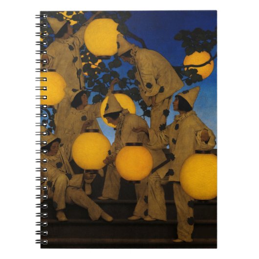 The Lantern Bearers, 1908 von Maxfield Parrish Notizblock (Vorderseite)