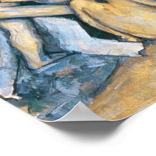 The Large Bathers, c.1900-05 Poster (Ecke)