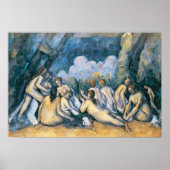 The Large Bathers, c.1900-05 Poster (Vorne)