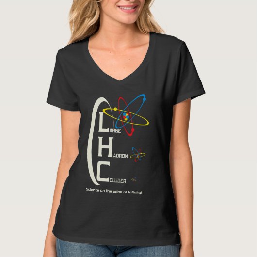 The Large Hadron Collider T - Shirt Physical Lover (Vorderseite)