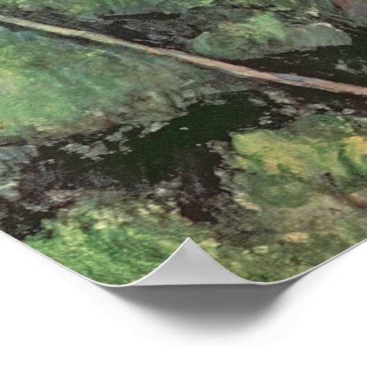 The Large Pine, c.1889 Poster (Ecke)