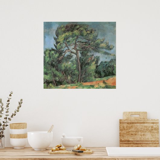 The Large Pine, c.1889 Poster (Küche)