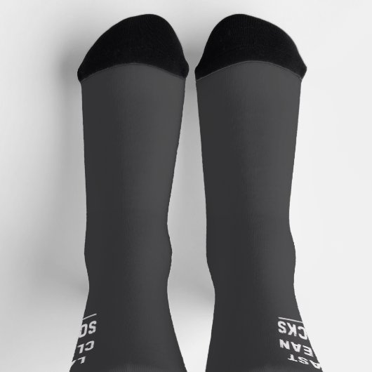 The Last Clean Gray Socks Socken (Oben)