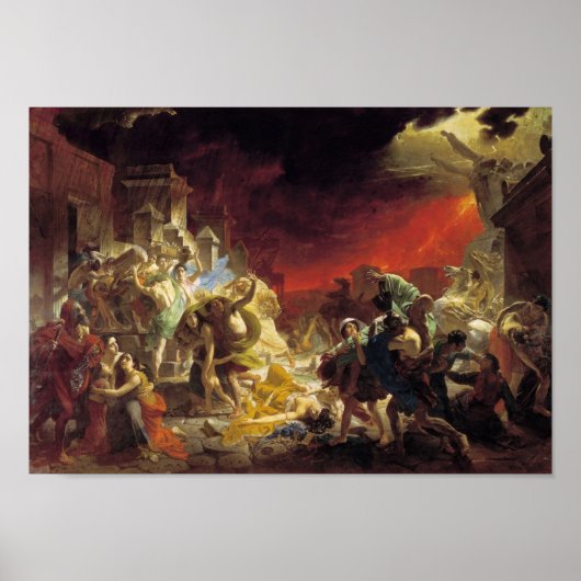 The Last Day of Pompeii Poster (Vorne)