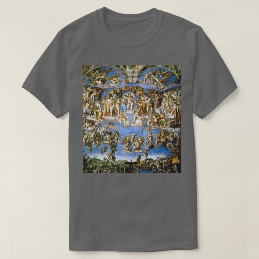 The Last Judgement by Michelangelo T-Shirt (Design vorne)