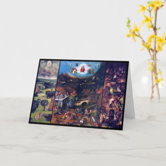 The Last Judgment, Bosch Karte (Gelbe Blume)