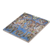 The Last Judgment – Michelangelo Buonarroti Fliese (Seite)