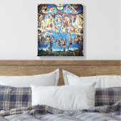 The Last Judgment – Michelangelo Buonarroti Leinwanddruck (Insitu (Schlafzimmer))