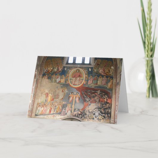 The Last Judgment - Scrovegni Chapel, Italy -  Karte (Vorderseite)