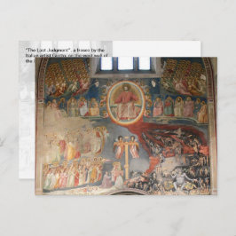 The Last Judgment - Scrovegni Chapel, Italy - Postkarte