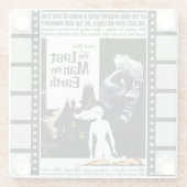 'The Last Man on Earth'-Untersetzer Glasuntersetzer (Rückseite)