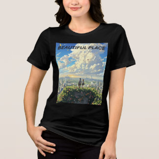 The Last of Us Anime - Bella+Canvas Damen Tri-Bl Tri-Blend Shirt