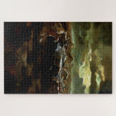 "The Last Stand" Western Art von Charles M Russell Puzzle (Horizontal)