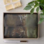 "The Last Stand" Western Art von Charles M Russell Seidenpapier (Geschenk)