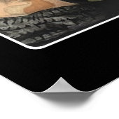 "The last Straw" Gemälde auf einem Poster (Ecke)