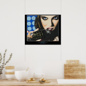 "The last Straw" Gemälde auf einem Poster (Küche)