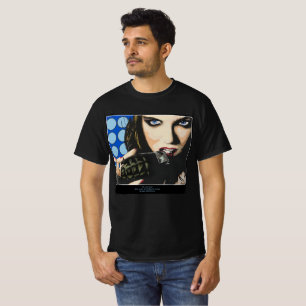 "The last Straw" Gemälde auf einem T-Shirt