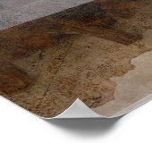 The Last Supper 1495 1498 by Leonardo da Vinci Poster (Ecke)