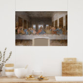 The Last Supper 1495 1498 by Leonardo da Vinci Poster (Küche)