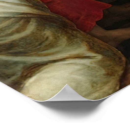 The Last Supper Eucharist - La Ultima Cena Poster (Ecke)